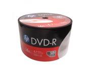 100 Pack HP 16X Logo DVD R DVDR Blank Disc Media 4.7GB Bulk Pack