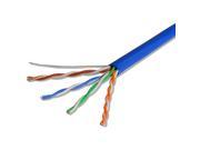 CAT5E UTP Blue Solid Wire Bulk Ethernet LAN Network RJ45 CCA 24 AWG Cable