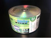 100 efinity 16X Blank DVD R DVDR Disc 4.7GB