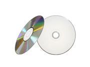 100 52X White Inkjet HUB Printable Blank CD R CDR Recordable Disc Media 700MB