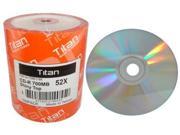 600 52X Shiny Silver Top Blank CD R CDR Disc Media