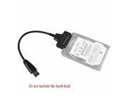 Replace Super Speed USB 3.0 to SATA 22 Pin 2.5 Hard disk drive SSD Adapter Black
