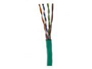 1000 Ft Bulk CAT5E 24 AWG UTP Twist Pair Solid Network Ethernet Cable Green