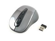 Gray 2.4GHz Wireless Optical Mouse Mice for PC Laptop USB 2.0 Receiver M3000