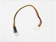 Floppy Drive Cable Male to Female 4 Pin Cable 10 Inch