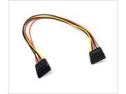 SATA Power 15 Pin Female to 15 Pin Female Cable 10 Inches