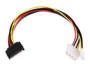 12inch SATA 15pin Male to 4pin Molex and 4pin Power Cable 12 1FT 1 FT