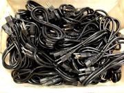 LOT of 100pc PC Computer Monitor AC Power Cables Cords 5 Feet 5FT US Standard