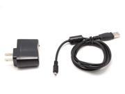 USB AC Power Adapter Battery Charger Cord For Panasonic DMC TZ30 DMC ZS15 Camera