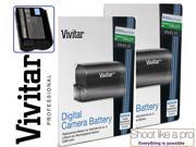 2 Pcs Hi Capacity EN EL15 Battery For Nikon D7200 D7100 D7000 D810 D800