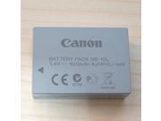 For Canon NB 10L Li ion Battery for Canon PowerShot G1 X SX40 HS Camera
