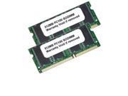 SODIMM 1GB 2X 512MB PC100 SDRAM PC 100 LAPTOP MEMORY