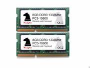 16GB 2X8GB kit DDR3 1333 MHZ PC3 10600 SODIMM For PC Laptop and Apple Mac