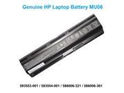 Notebook Spare Battery for HP Compaq 593553 001 MU06 MU09 593554 001 CQ62 6cells