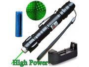 Military 10Miles 532nm Green Laser Pointer Pen Beam Light High Power Lazer Cap