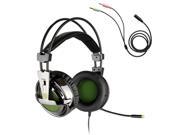 Gaming Headset Stereo Lightweight Headphones 3.5mm Jack with Mic for Laptop PC