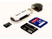 USB 2.0 480 Mbps MicroSDHC SD SDXC UHS I Memory Card Reader Writer Flash Drive