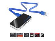 All in 1 USB 3.0 Compact Flash Multi Memory Card Reader CF Adapter MicroSD MS XD
