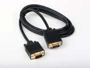 6ft SVGA Male To 15pin VGA Male 15pin Cable Cord Connects Computer to Monitor TV