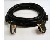 15 FT VGA SVGA MALE TO FEMALE MONITOR COMPUTER EXTENSION CABLE CORD