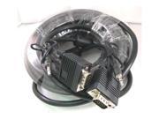 50 FT Super VGA SVGA TV Monitor Cable with 3.5mm Audio Stereo Male to Male