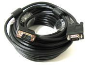 50FT 50 PIN SVGA SUPER VGA Monitor M M Male To Male Cable CORD FOR PC TV