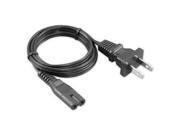 Polarized AC Power Cord 5ft 2 Prong Figure 8 For Sony Samsung Tv Printer Laptop