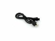 Three Round Pin Cord 3 Prong AC Plug Cable for Laptop Power Supply Wall Adapter