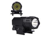 600Lm CREE LED Rifle Shotgun Tactical Gun Flashlight Mount Hunting Light Torch