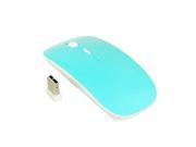 Tifany Blue USB Wireless Optical Mouse for Macbook All Laptop
