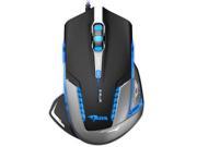 2500 DPI Blue LED Mice Optical USB Wired Gaming Mouse