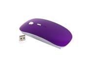 PURPLE USB Wireless Optical Mouse for Macbook All Laptop