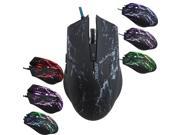2400DPI 6D Buttons USB Wired Gaming Mouse Mice LED Optical For PC Laptop