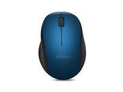 Wireless 2.4Ghz Optical Ultra Silent Mouse Blue