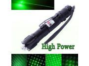 10 Miles Range 532nm Green Laser Pointer Light Pen Visible Beam High Power Lazer