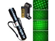 Powerful 5mW 532nm Green Laser Pointer Pen Lazer Beam Light Battery Charger
