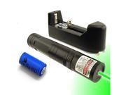 Military 532nm Green Laser Pointer Pen Beam Light High Power 16340 Charger