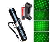 Powerful Green Laser Pointer Pen Beam Light 5mW Lazer Power 532nm 18650 Charger