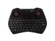 Wireless i28 Mini Keyboard AirMouse Touchpad Voice for SmartTV Black 052
