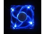 80mm 25mm Case Fan 12VDC 24CFM PC Computer Cooling Sleeve Blue LED 8025 477*