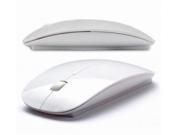 2.4GHz USB Wireless Optical Mouse for Apple Mac Macbook Pro Air PC White