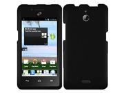 Rubberized Protector Cover For Huawei Ace H881C Black