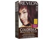 Revlon U HC 1935 ColorSilk Beautiful Color No.34 Deep Burgundy 1 Application Hair Color