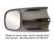 Custom Towing Mirror Chevrolet Tahoe 2000 2007 Black Will not fit Full Chrome Mirrors or Telescopic Mirrors. Fits both Black and Chrome Cap Models Se