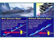 Super Silicone Wipers Super Silicone Wiper ~ 21 Blade ~ Sold 1 Each Black