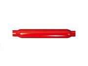 Glasspack Muffler Glasspack Muffler Single Outlet Fully Reversable 31 Long x 2 ID Inlet x 3.5 Body Red