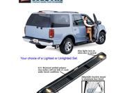Molded Step Boards Chevrolet Pickup 1500 1992 1999 Black Crew Cab Lighted Boards