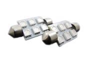 6-SMD D36 C5W DE3423 DE3425 Festoon Light Bulbs - 5050 SMD LED Chips - Amber Orange 6-SMD D36 C5W DE3423 DE3425 Festoon Light Bulbs - 5050 SMD LED Chips - Amber Orange