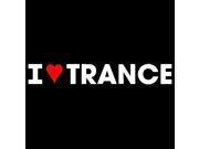(2) I Love Trance Heart Vinyl Decal Car Window Sticker EDM ASoT Feelz WHITE/RED (2) I Love Trance Heart Vinyl Decal Car Window Sticker EDM ASoT Feelz WHITE/RED