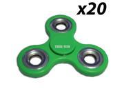 20x Tri-Spinner Fidget Hand Finger Focus Toy EDC Pocket Desktoy ADHD Gift Green